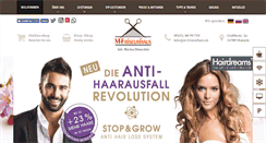 Desktop Screenshot of m-friseurhaus.de